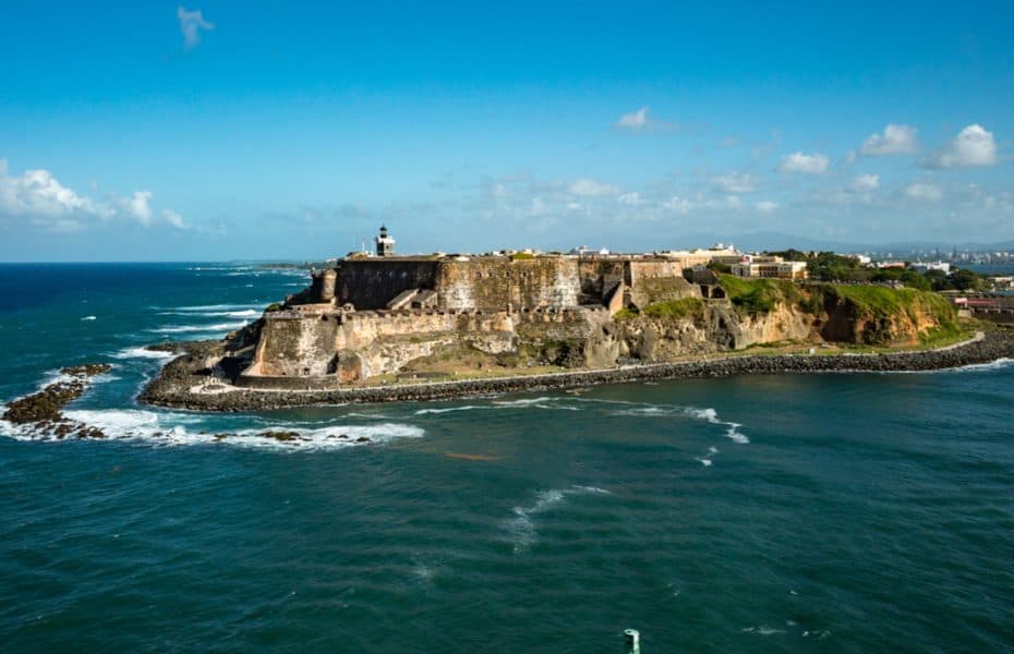 Castillo de San Felipe del Morro en Puerto Rico