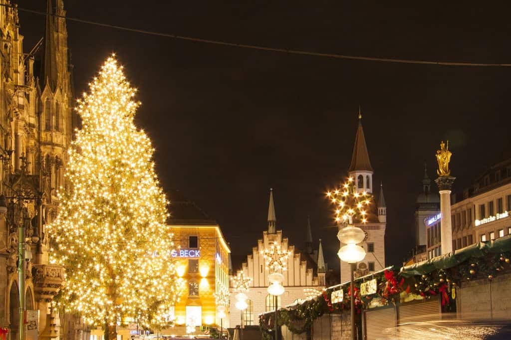 Mercado de navidad de Munich