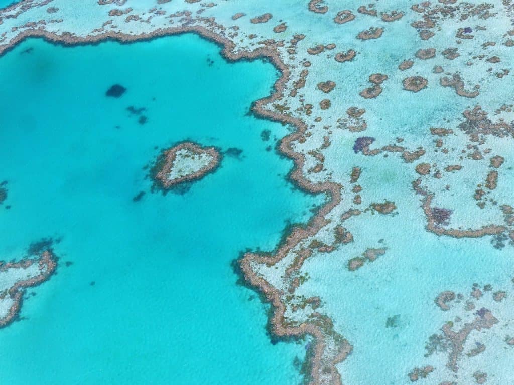 Barrera de coral en Australia